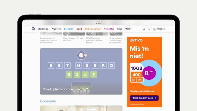 Simyo - Overstappen preview